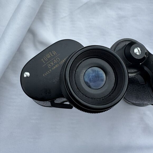 Vintage Tower Binoculars 8x40 Field Glasses 6 Degrees 20604 Fully Hard Coated - Picture 5 of 10